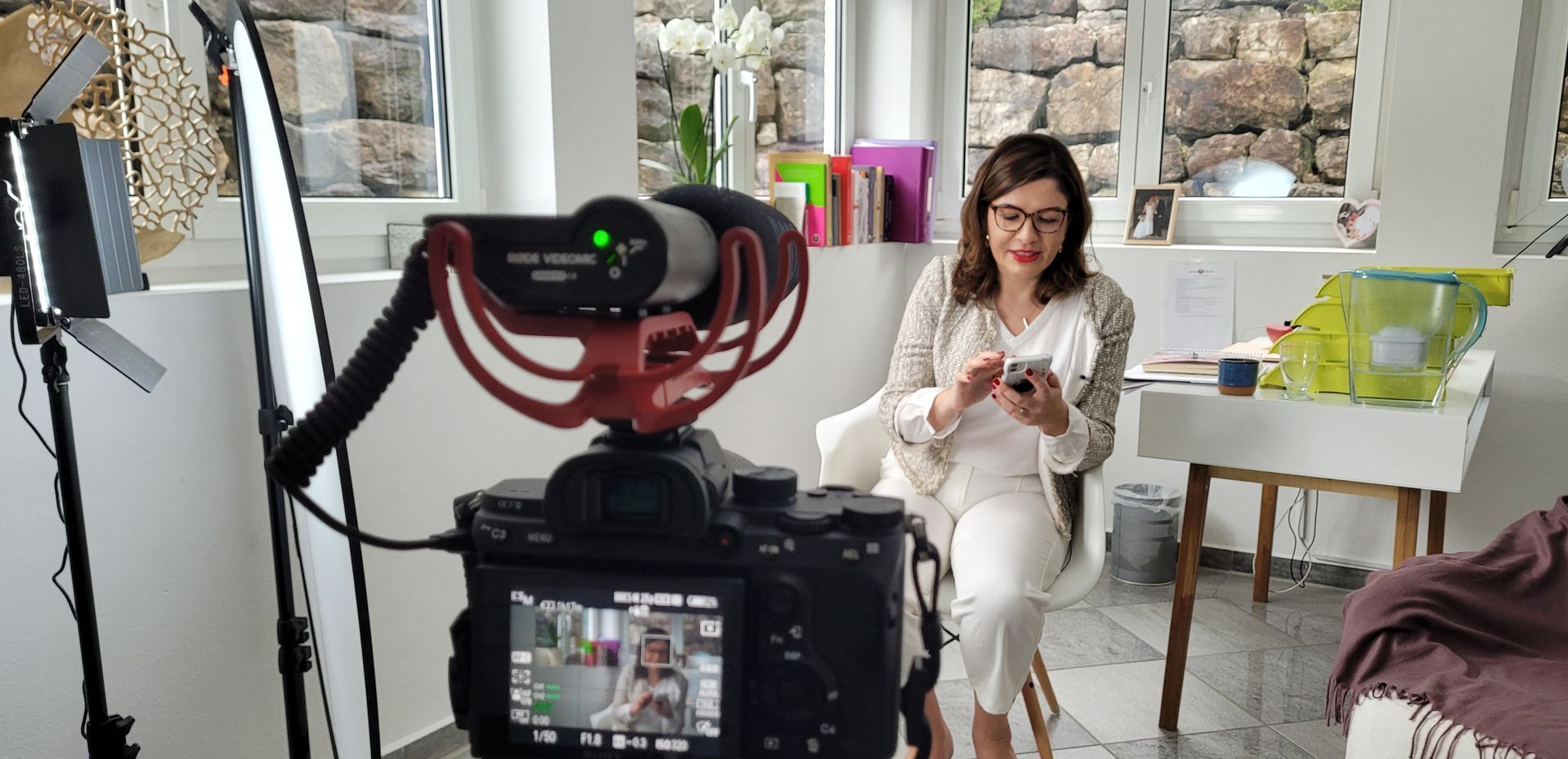 Making of des Films AboutMe Josi Pelucio von Echt Films.