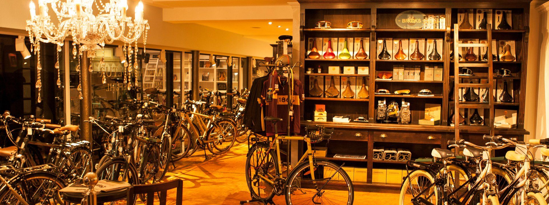 Radleben Fahrradkultur das Fahrradgeschäft in der Innenstadt von Soest