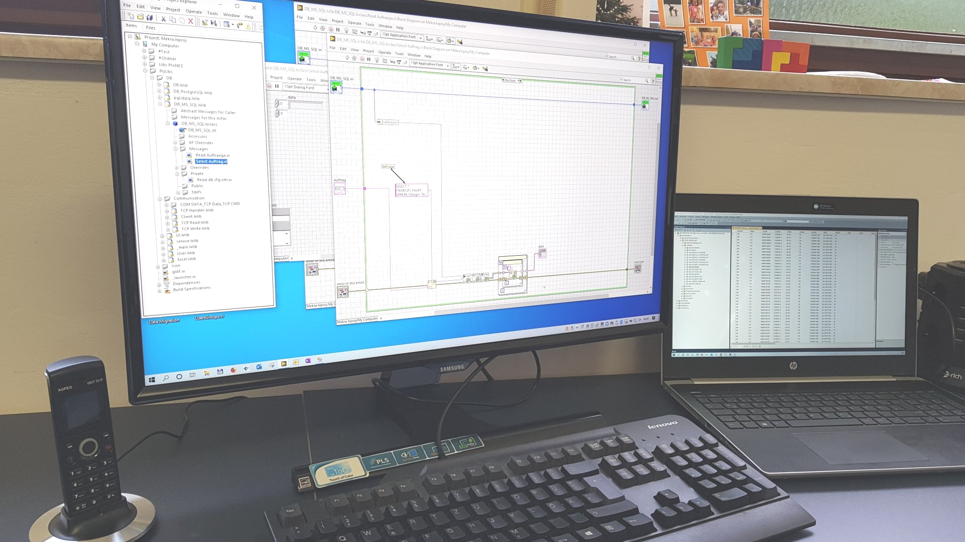 Screenshot LabVIEW