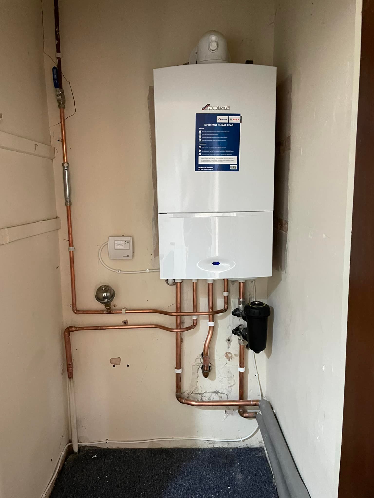 Boiler installation