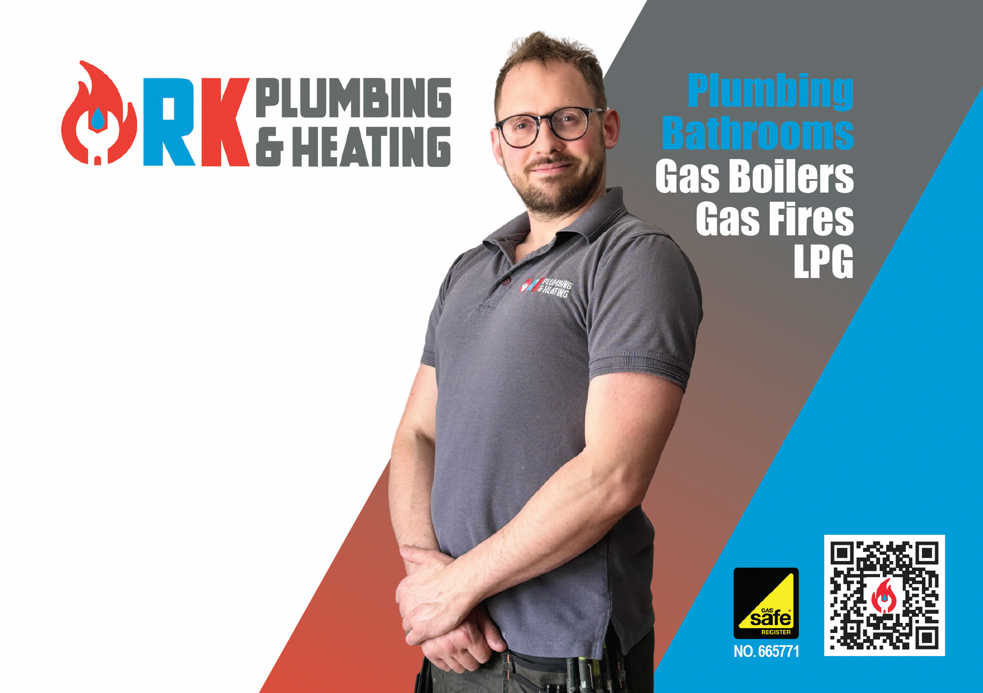 Ryan of RK Plumbing & Heating based in Faversham, Kent.
