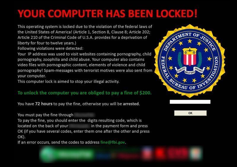 FBI ransomware