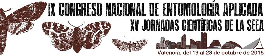 IX CONGRESO NACIONAL DE ENTOMOLOGÍA APLICADA. VALENCIA 2015