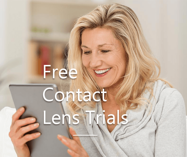 Free contact lens trials
