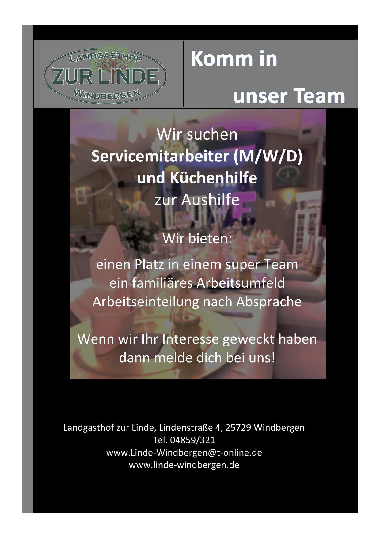 Jobsuche, Stellenanzeige, Küchenhilfe, Servicekraft, Aushilfe, arbeitssuche, dithmarschen, bedienen, kochen, spülhilfe, helfende Hand, Saalbetrieb, jobsgibtsimmer, familienfreundlicher job, familäres arbeitsumfeld, google, Tiktok, Instagram