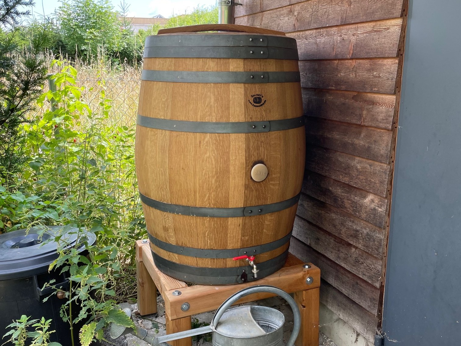 Naturgarten Langenau - Regenwassernutzung