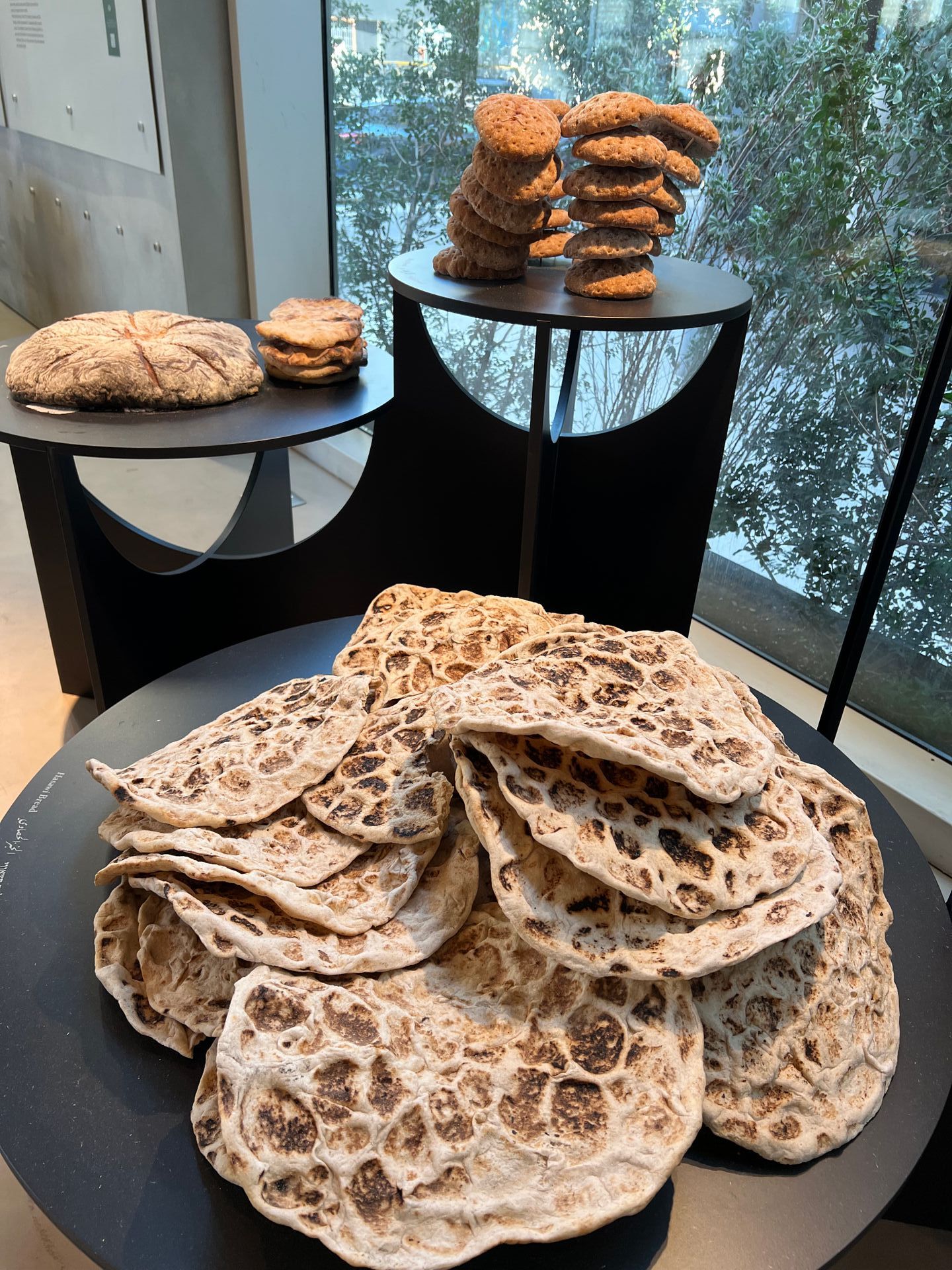 Pain Hasawi, exposition à Asif, l'Institut culinaire d'Israël à Tel-Aviv