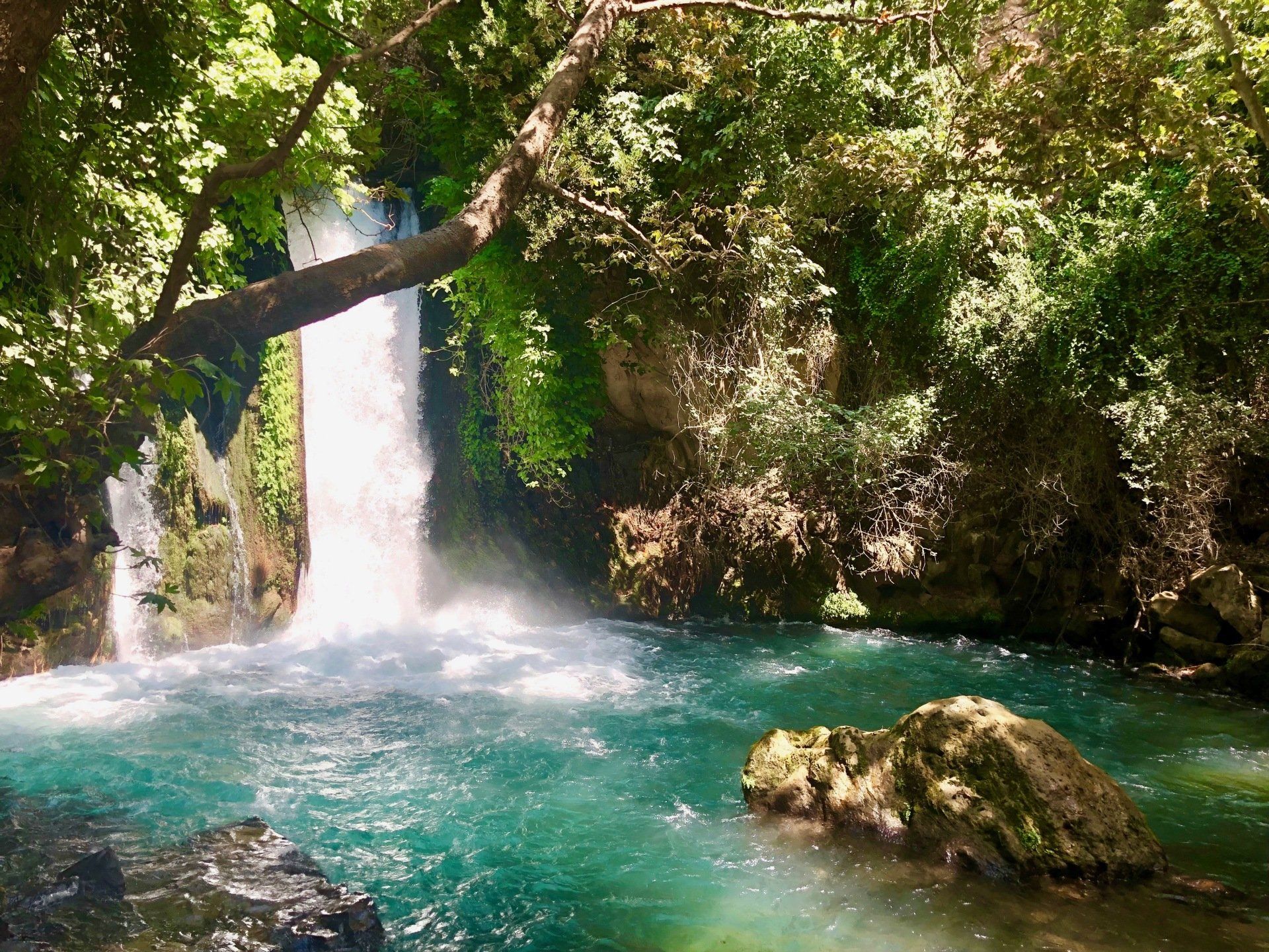 Chutes de Banias Golan Israël