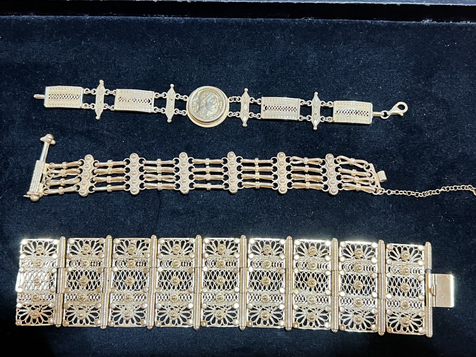 Bracelet art yéménite Ben Zion David Jaffa Israël