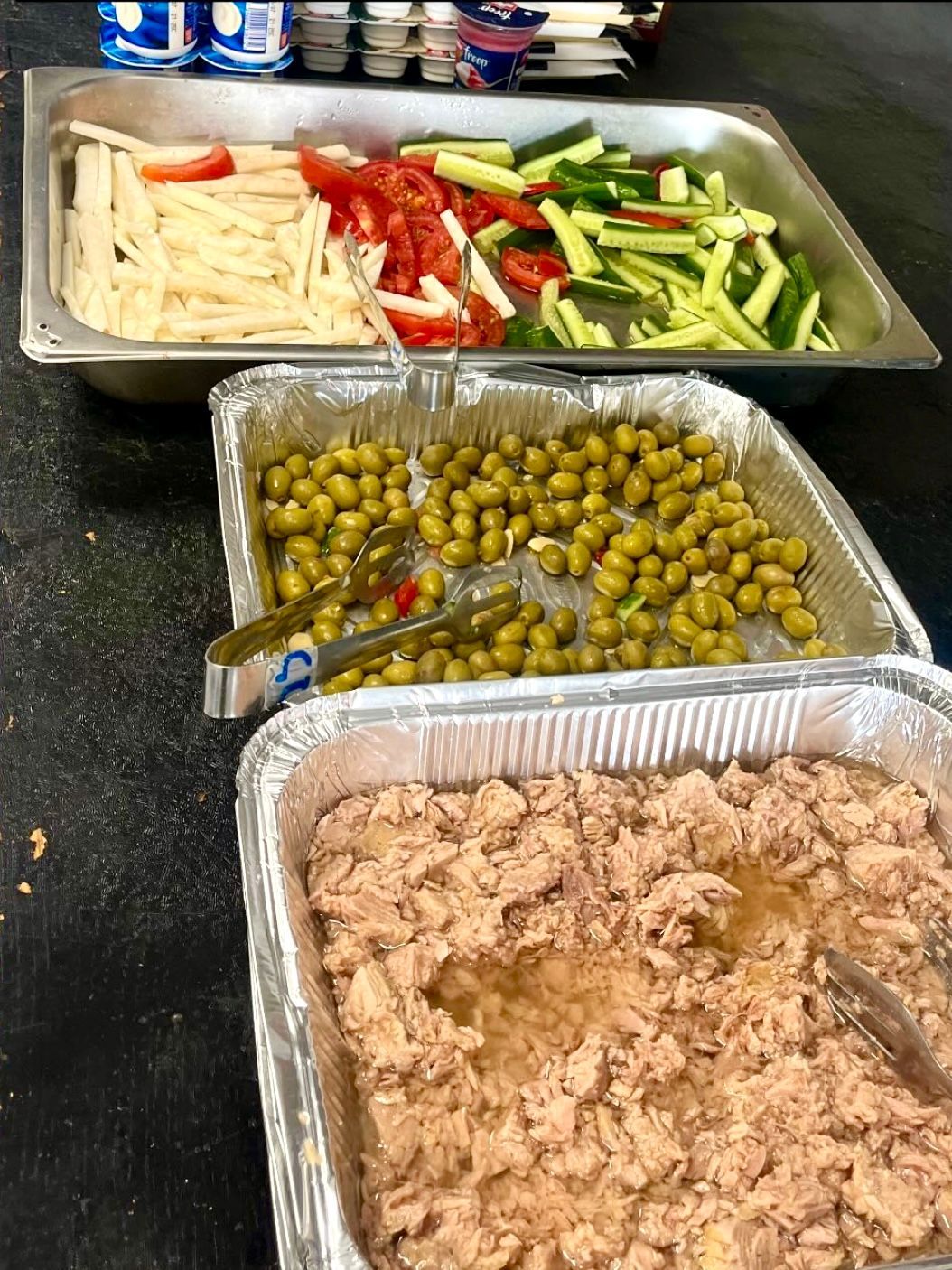 Volontariat en Israël avec l'association SAR-EL, Petit-déjeuner