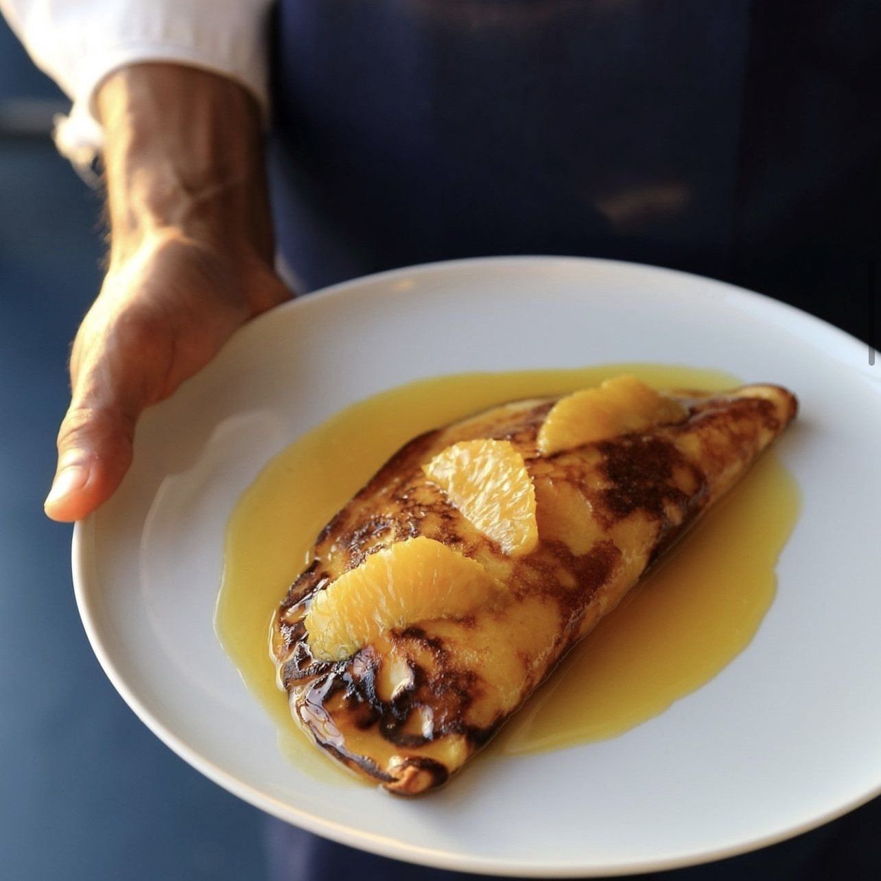 Danon Culinary center Tel-Aviv crêpes Suzette