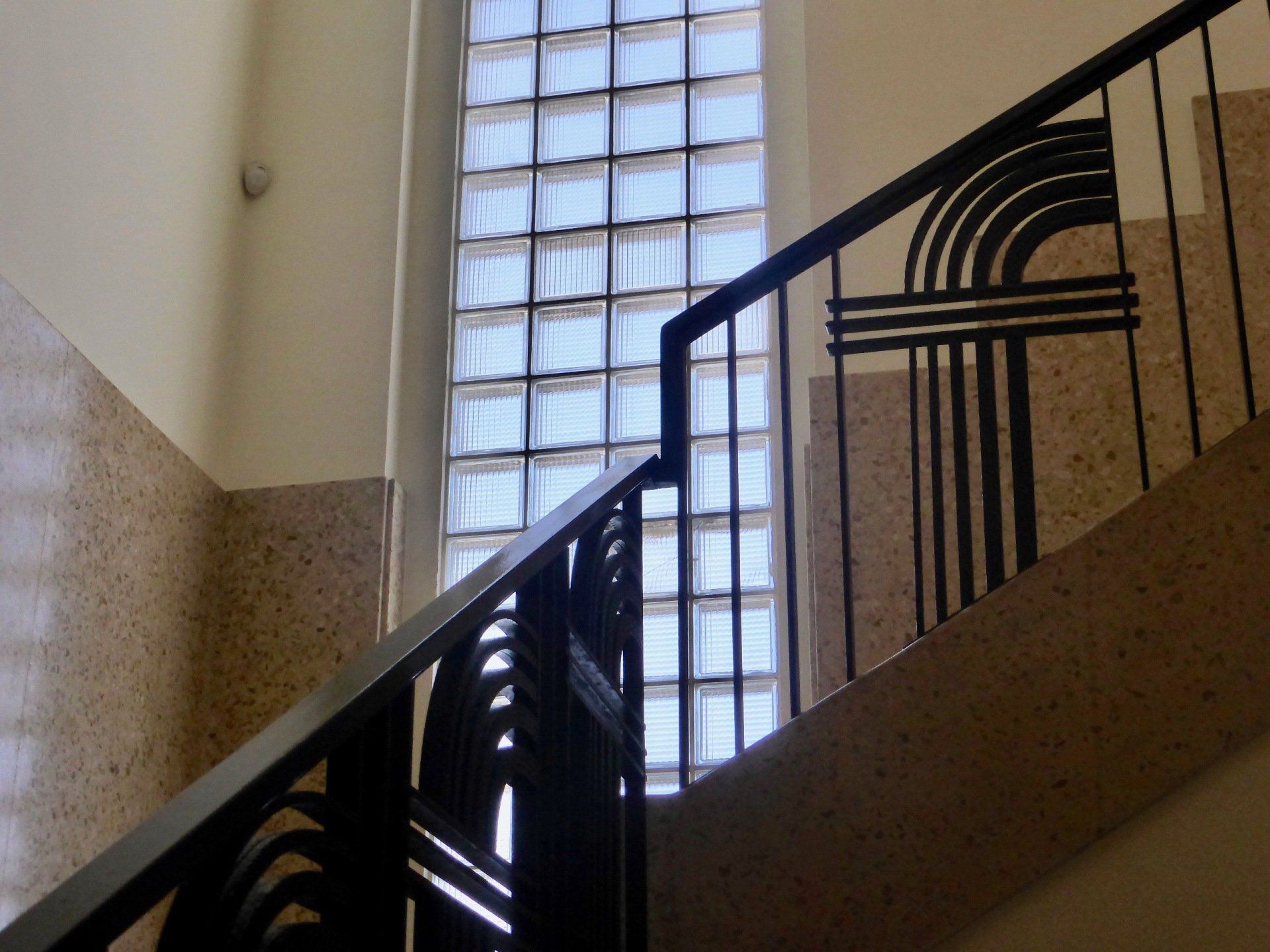 Escalier style Bauhaus Tel-Aviv