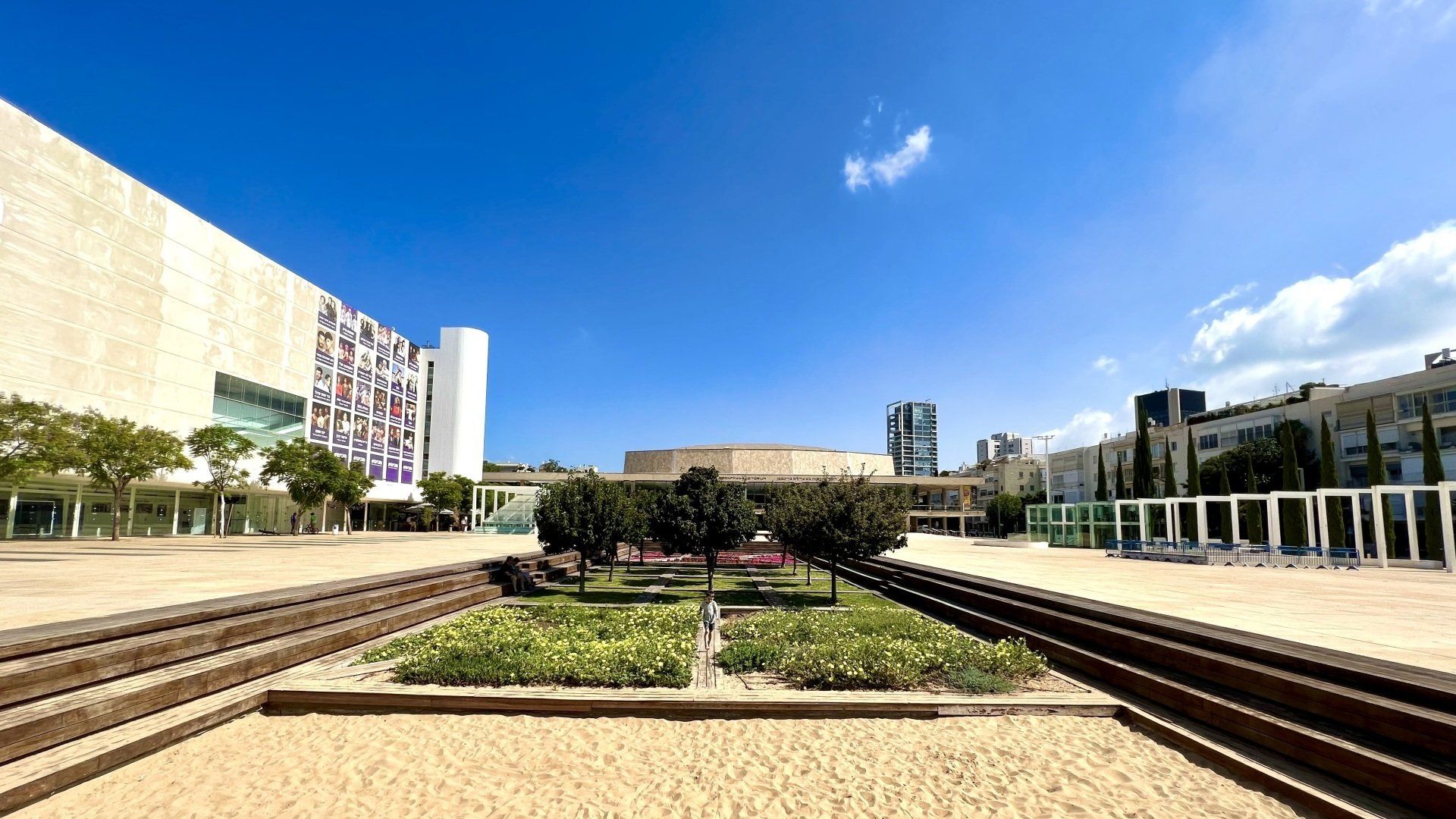 Kibboutz Hatzerim, Neguev, Israël