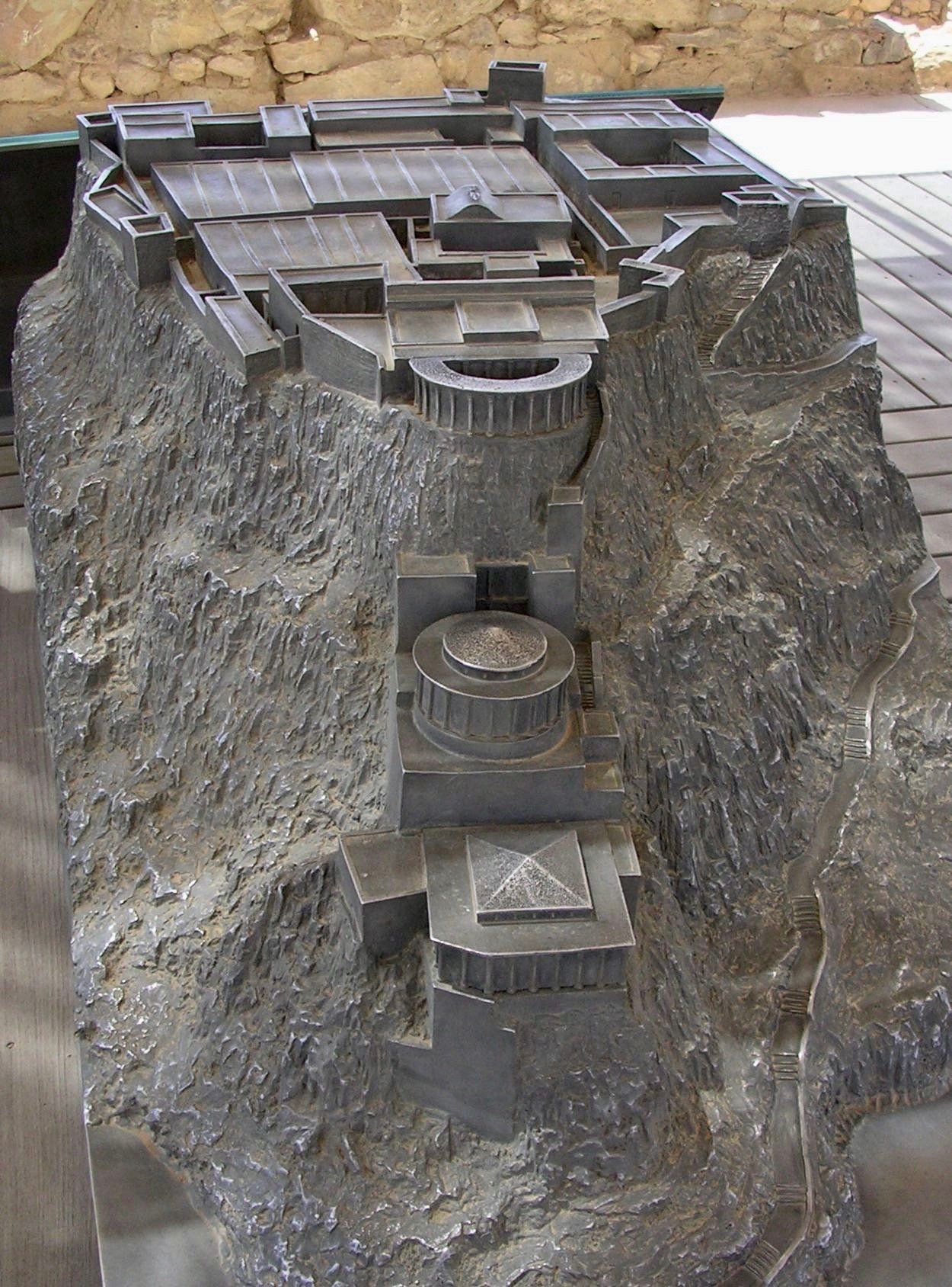 Forteresse Massada Judée Israël