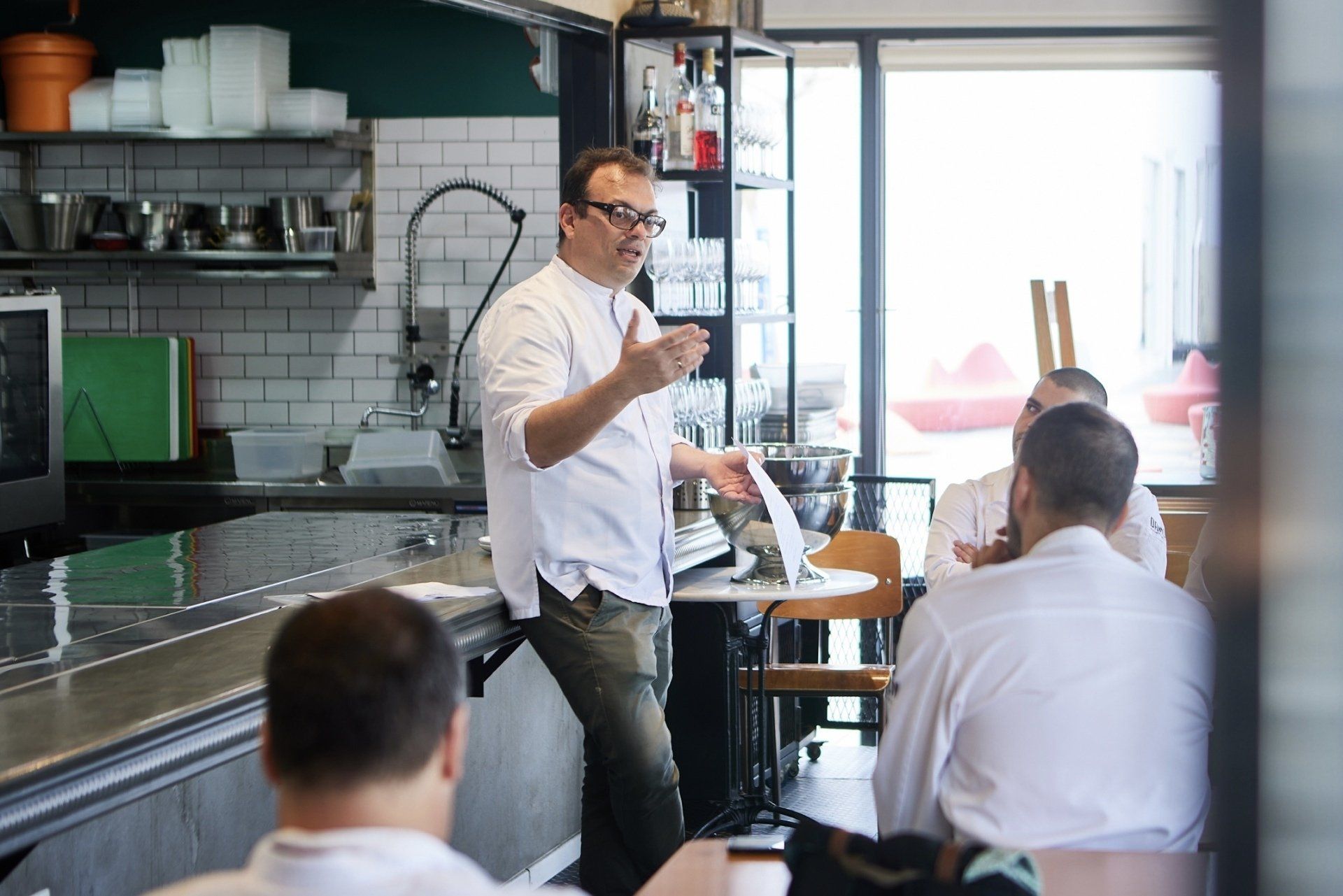 Meir Danon Chef israélien et patron du Danon Culinary Center école de cuisine Tel-Aviv