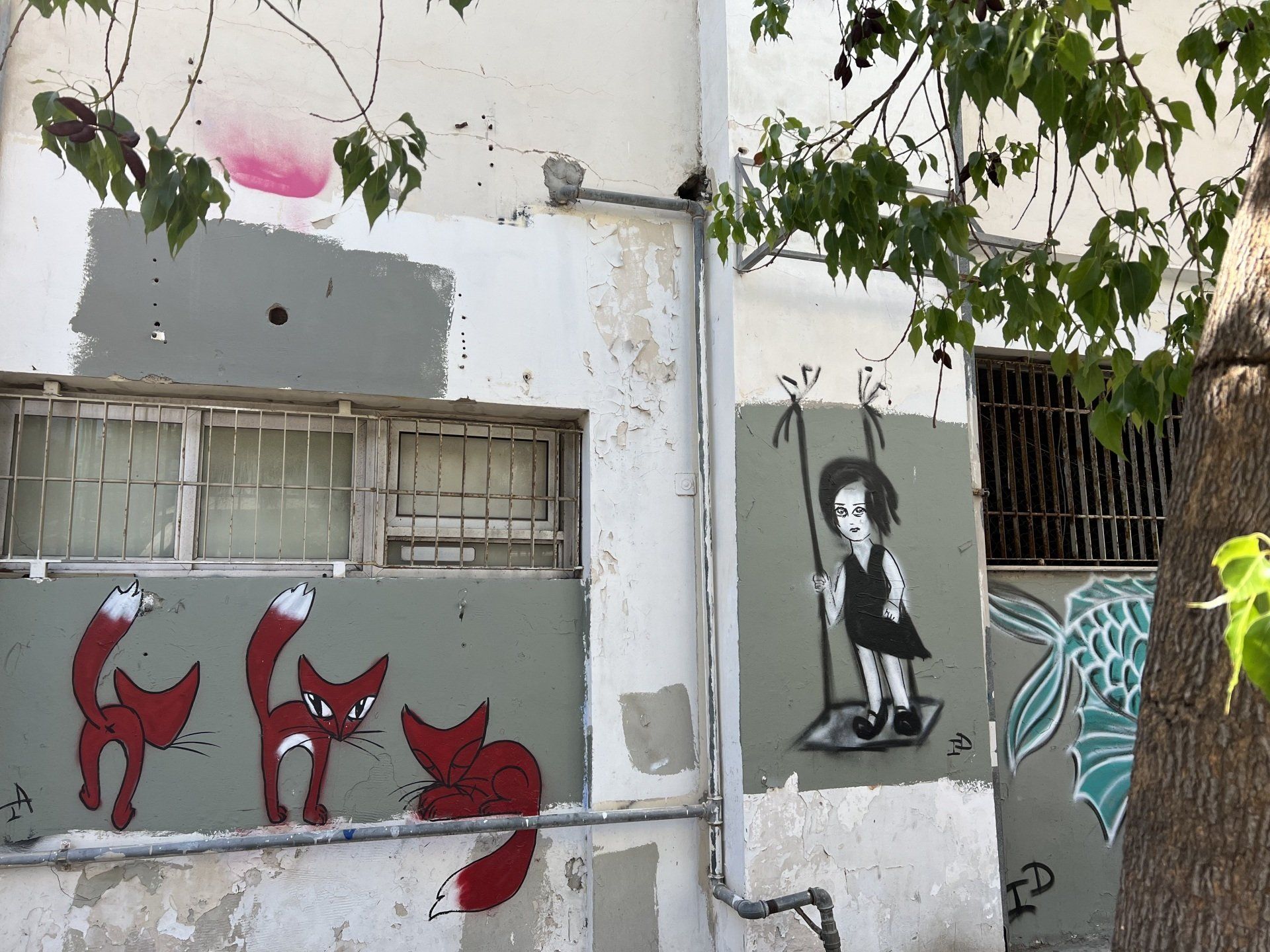 Street Art Lilienblum Tel-Aviv, Imaginary Duck