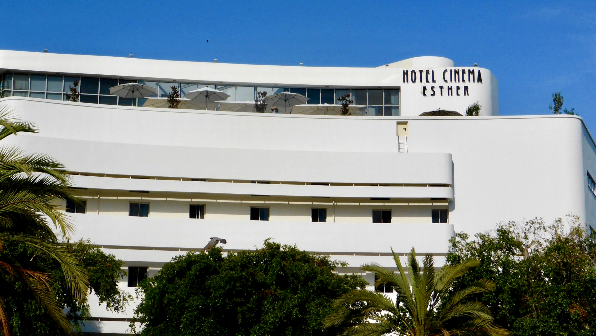 Bauhaus building Tel-Aviv Hotel Cinema