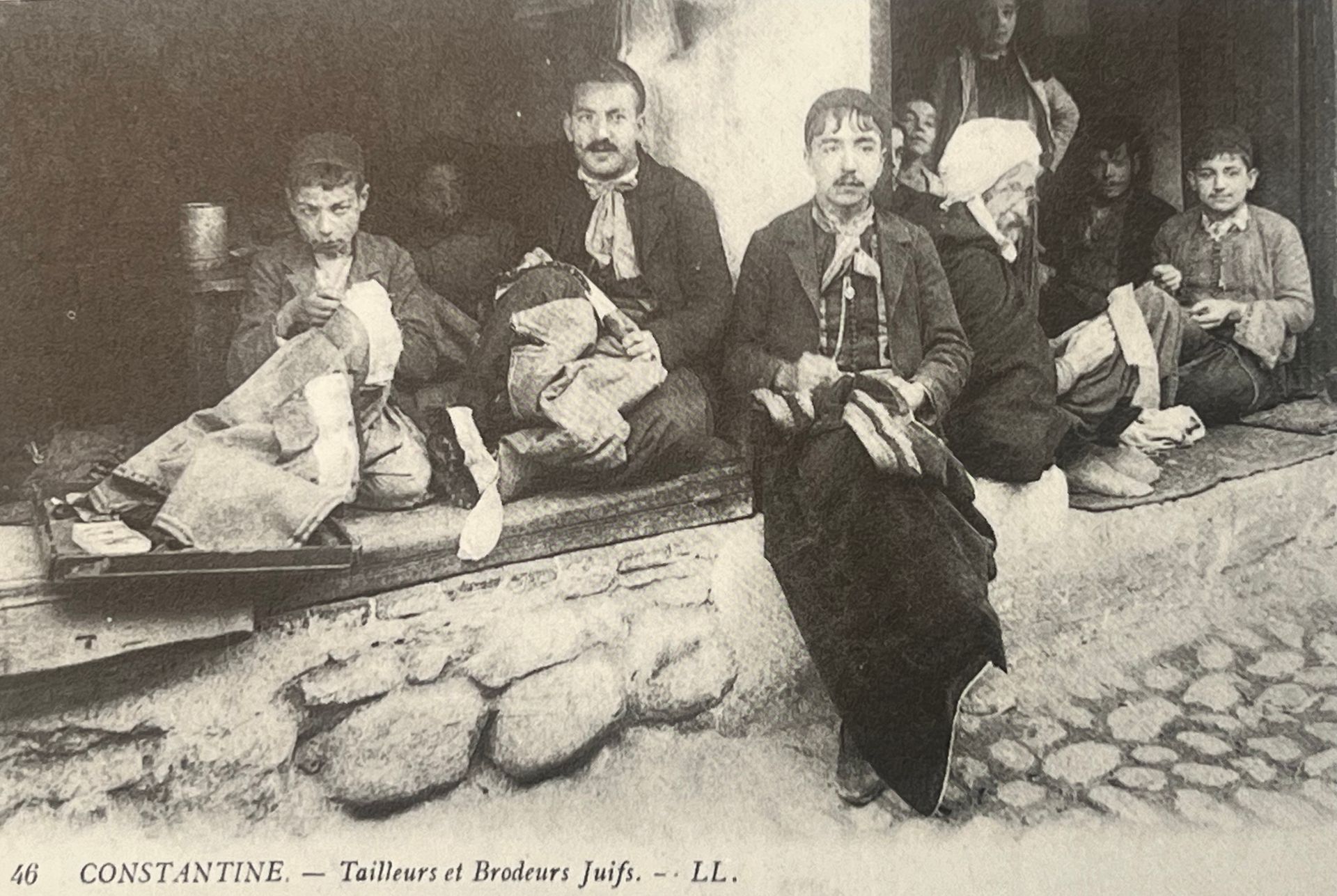 Tailleurs juifs à Constantine en Algérie