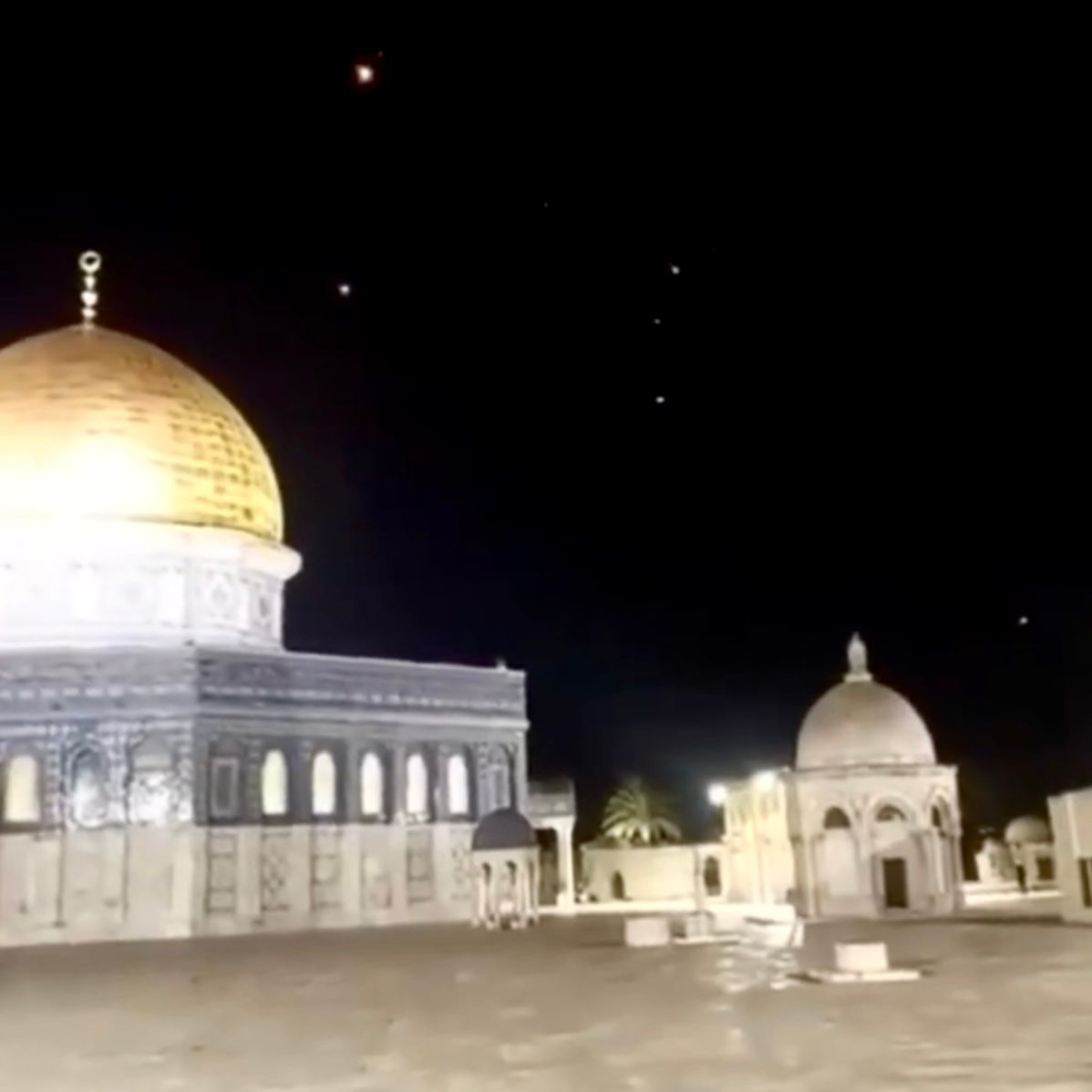 Jérusalem, Mosquée Al-Aqsa, Attaque iranienne d'Israël le 13 avril 2024