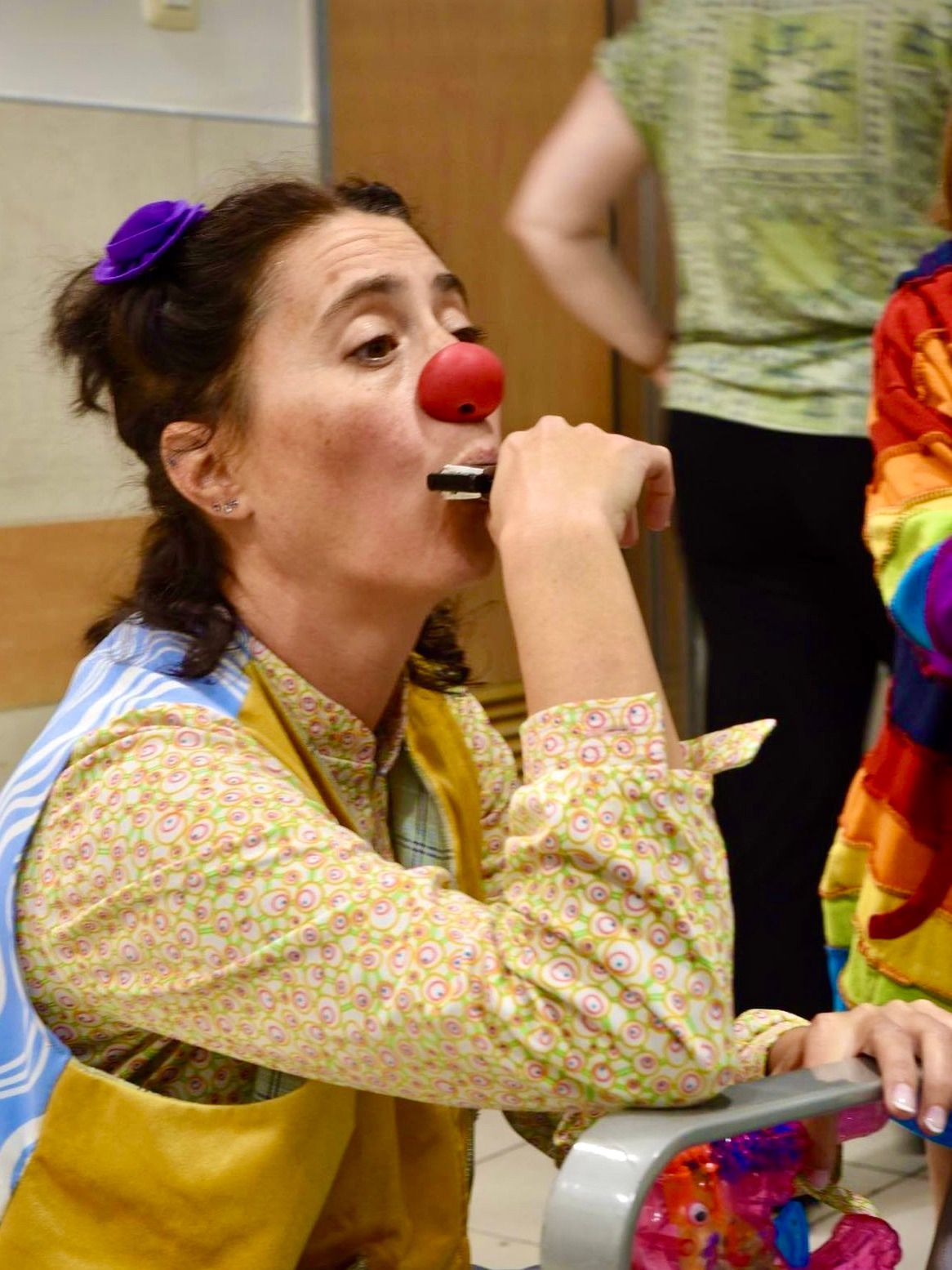 Les clowns médicaux de l’hôpital Hadassah à Jérusalem