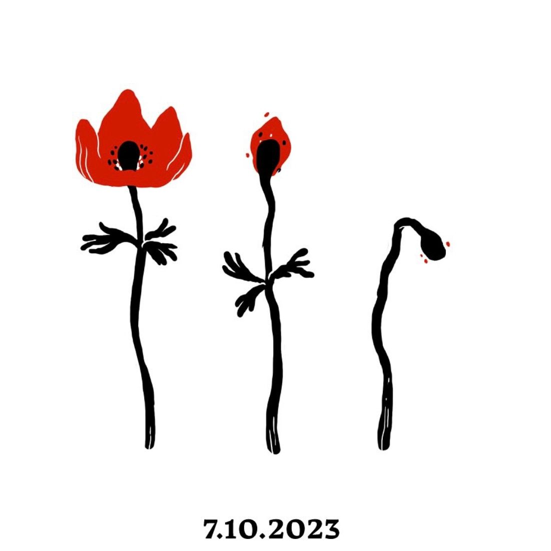 Einat Tsarfati, illustratrice israélienne, our hearts are burning