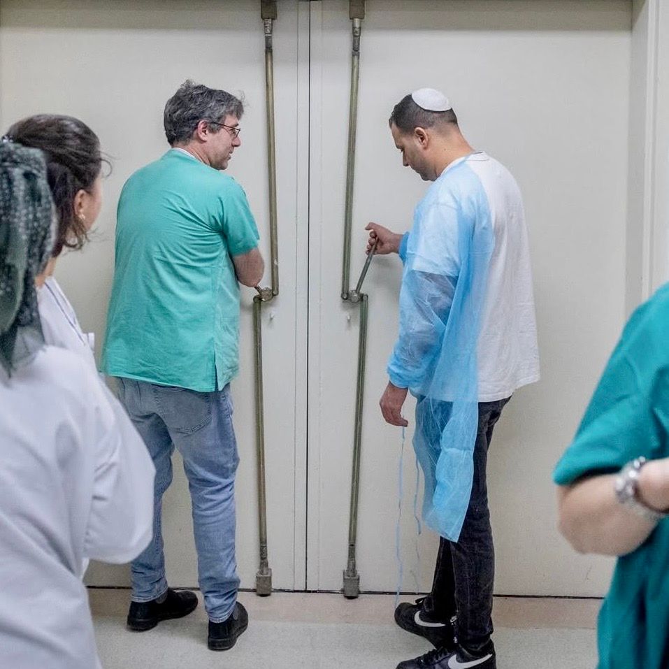 Hôpital en Israël transformé en bunker blindé en cas d'attaque
