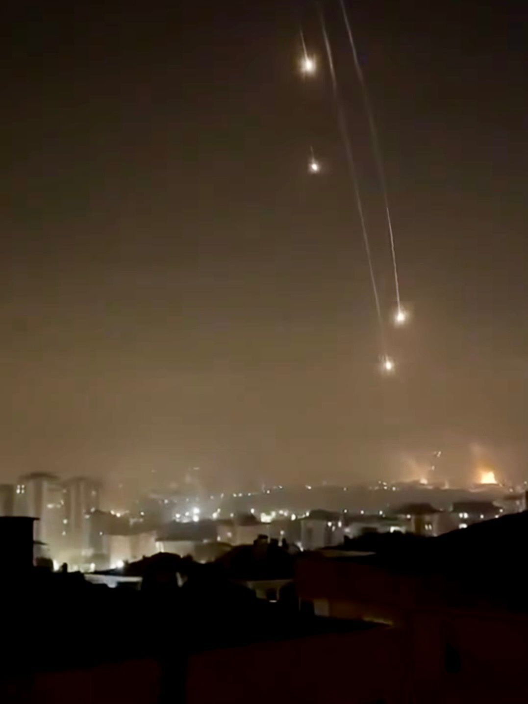 Interception de missiles Israël