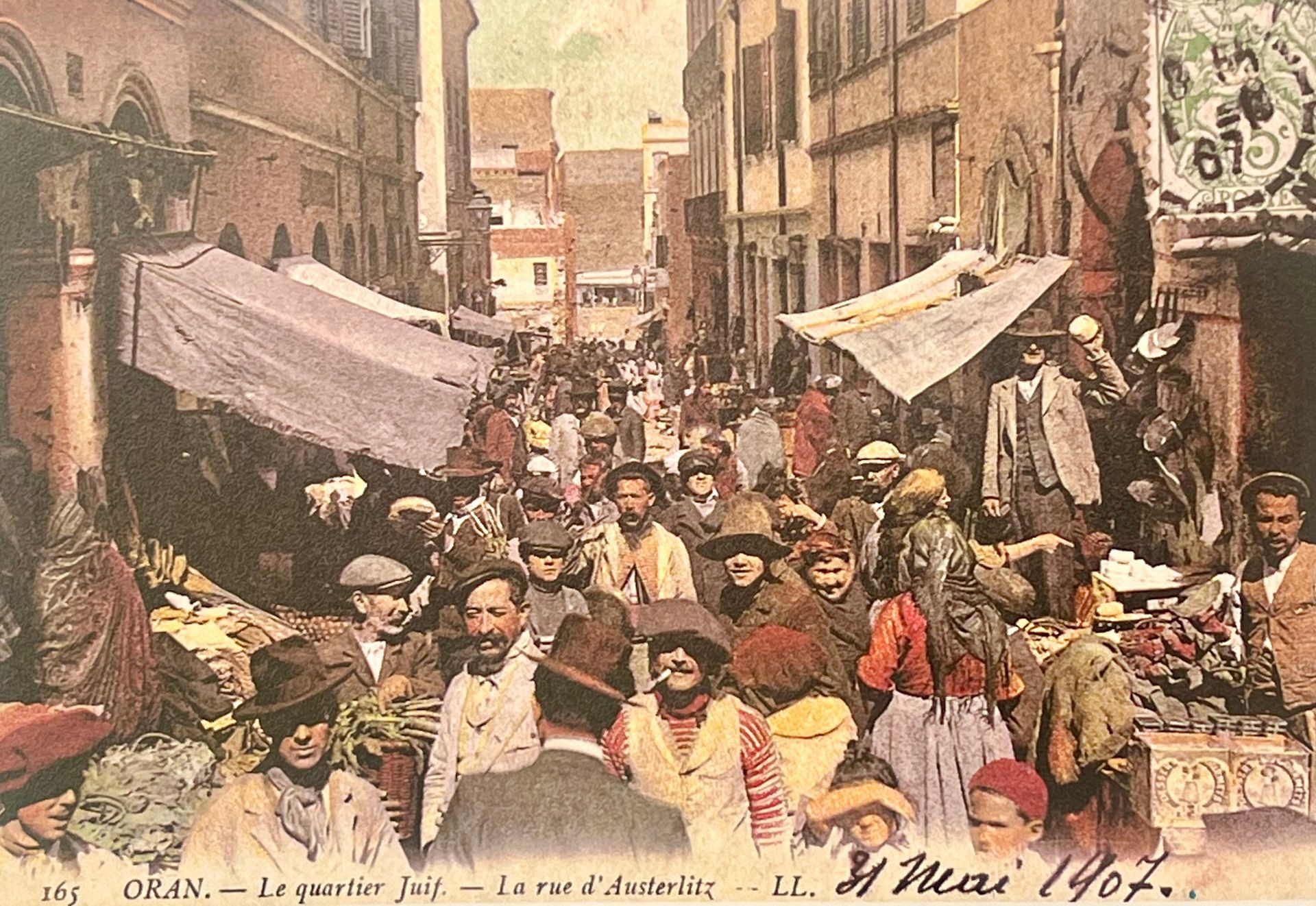 Oran, quartier juif, 1907