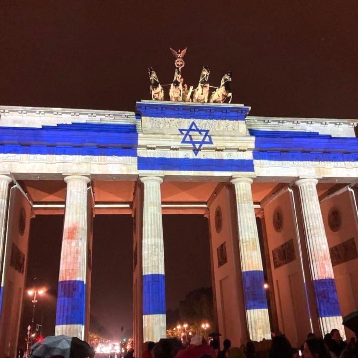 Berlin, solidarité avec Israël après les attaques du 7 octobre