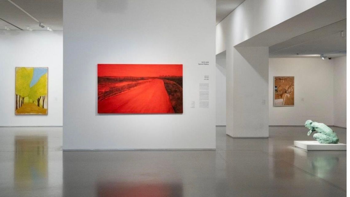 Ziva Jelin, artiste kibboutz Be'eri Israël, tableau