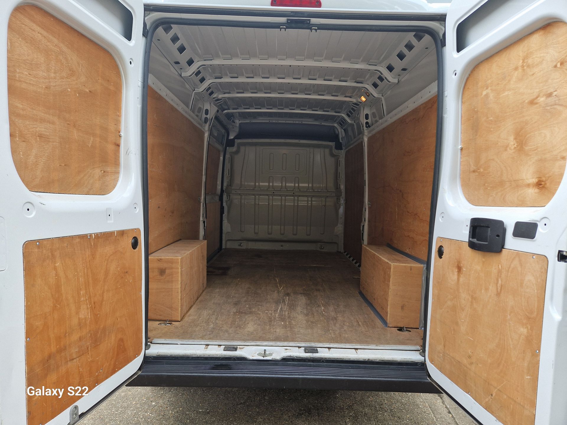 long wheel base van interior