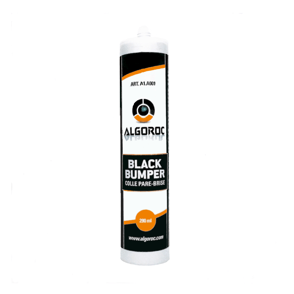 mastic de collage pare brise BLACK Bumper ALGOROC