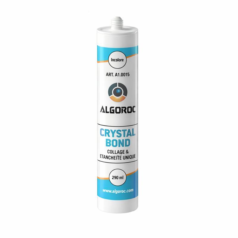 mastic de collage transparent High Tack Crystal Bond ALGOROC