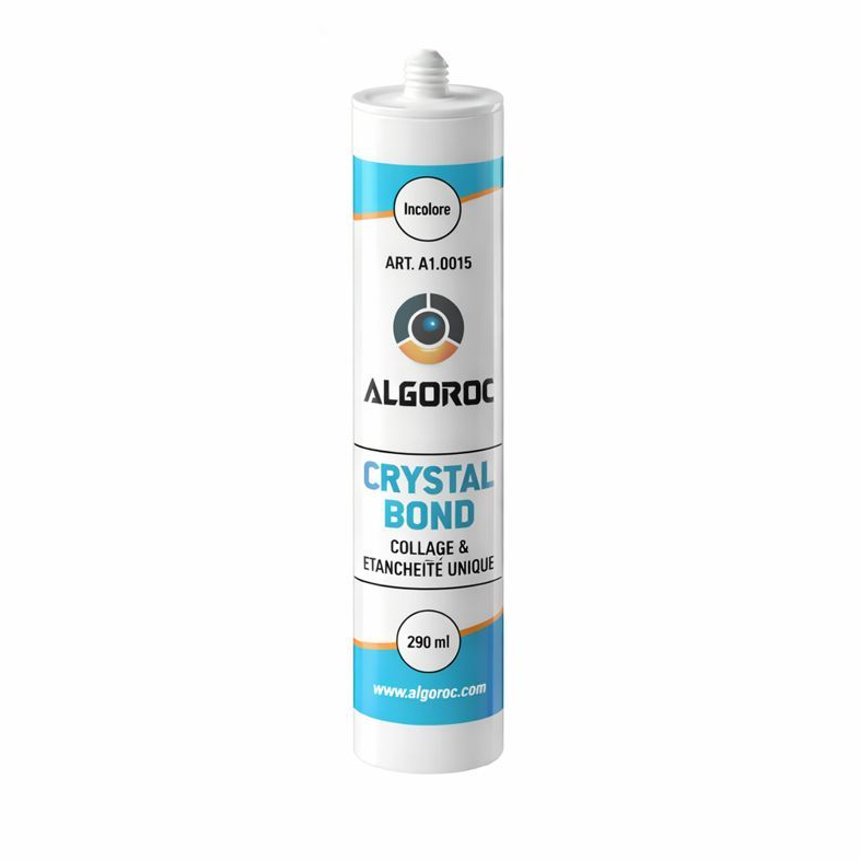 mastic de collage transparent High Tack Crystal Bond ALGOROC