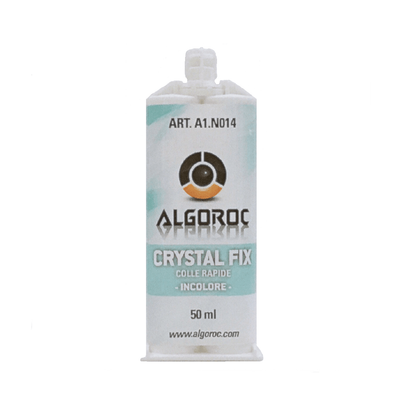 Colle méthacrylate incolore CRYSTAL FIX Algoroc