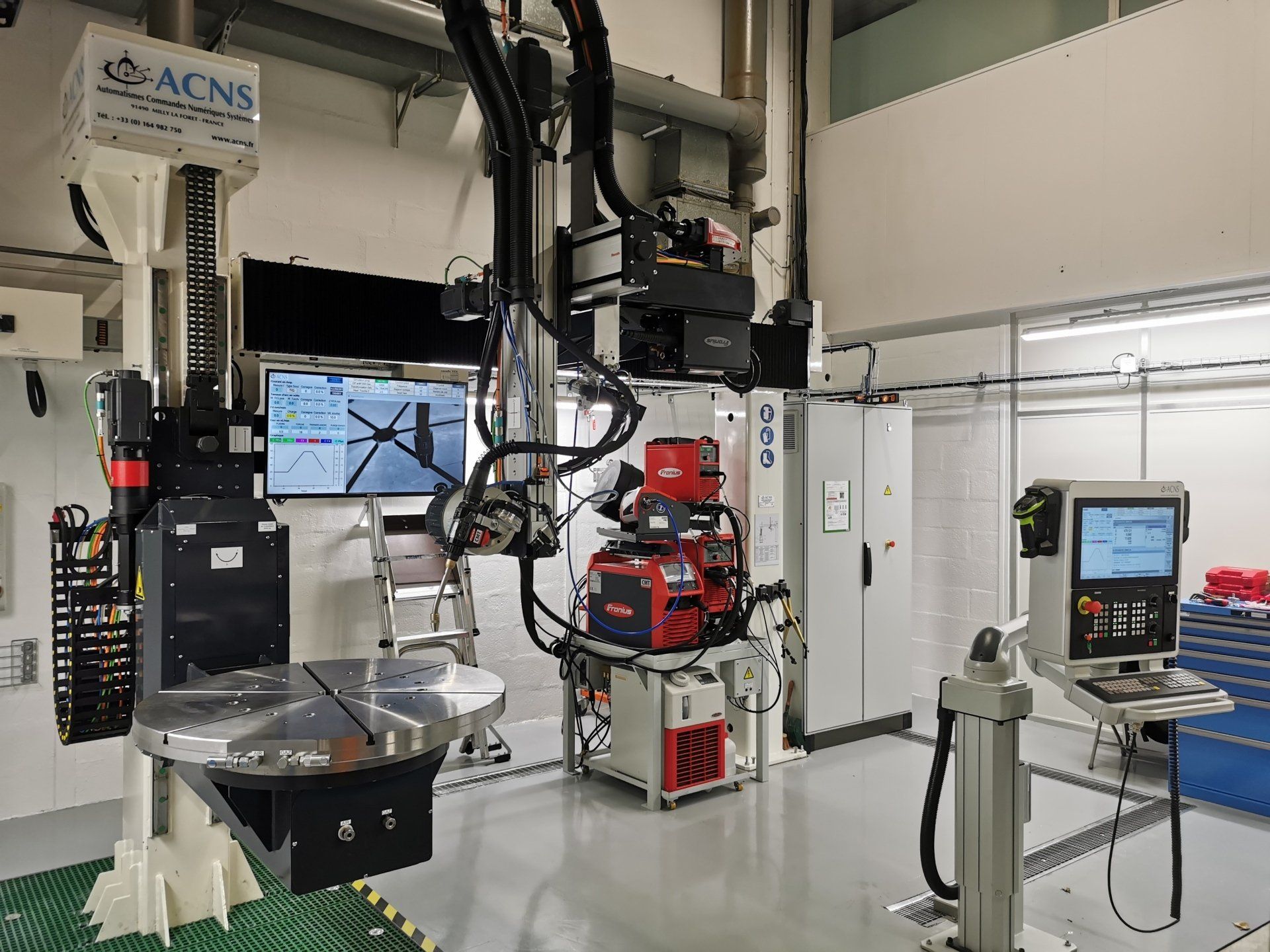 ACNS - PORTIQUE DE SOUDAGE NUMERISE WAAM - PLASMA - TIG ACNS - PORTIQUE DE SOUDAGE NUMERISE WAAM - PLASMA - TIG