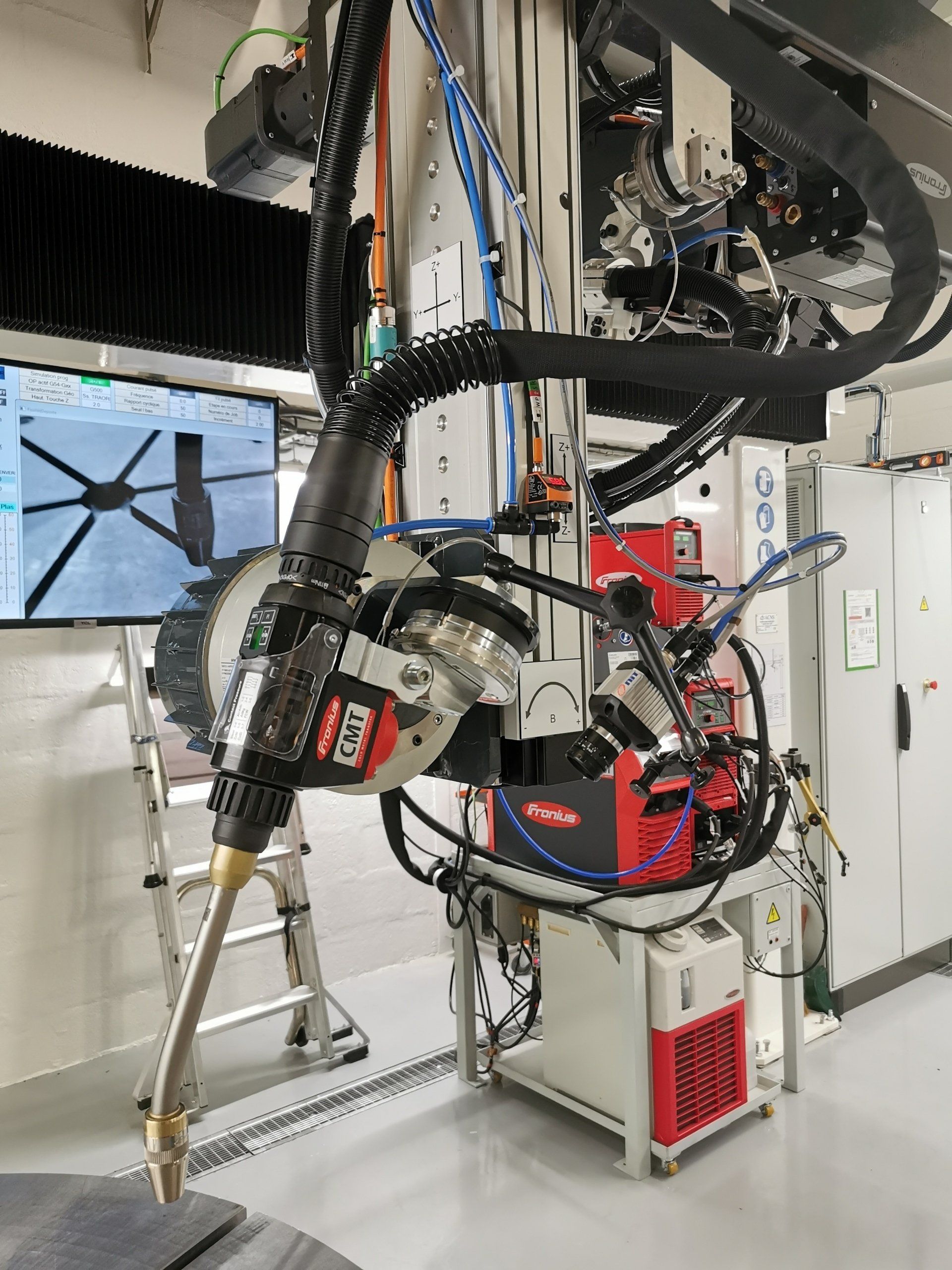 ACNS - PORTIQUE DE SOUDAGE NUMERISE WAAM - PLASMA - TIG ACNS - PORTIQUE DE SOUDAGE NUMERISE WAAM - PLASMA - TIG