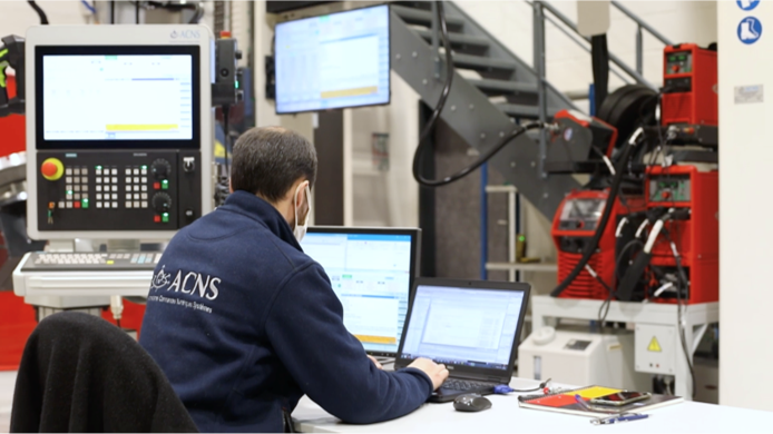 ACNS - PORTIQUE DE SOUDAGE NUMERISE WAAM - PLASMA - TIG ACNS - PORTIQUE DE SOUDAGE NUMERISE WAAM - PLASMA - TIG