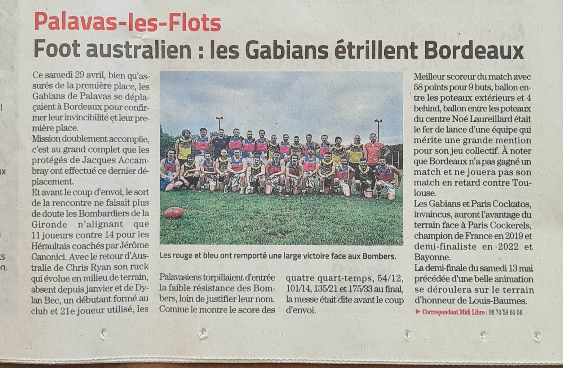 Midi Libre 4 mai 2023