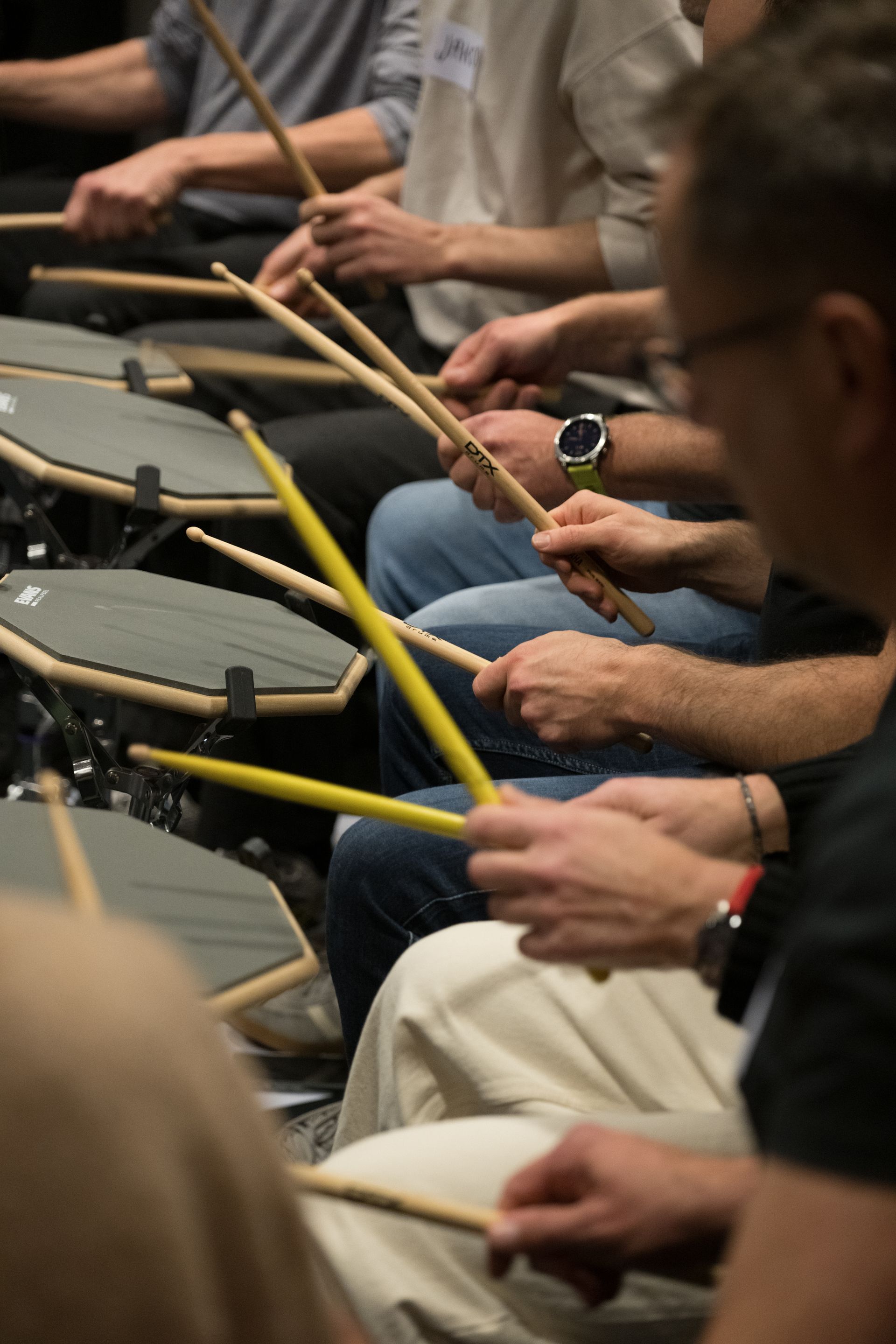 Schlagzeuger David Garibaldi bei einer Yamaha Master Class in Hamburg. Foto: Kay Winter / WINTERPOL Schlagzeuger David Garibaldi bei einer Yamaha Master Class in Hamburg. Foto: Kay Winter / WINTERPOL