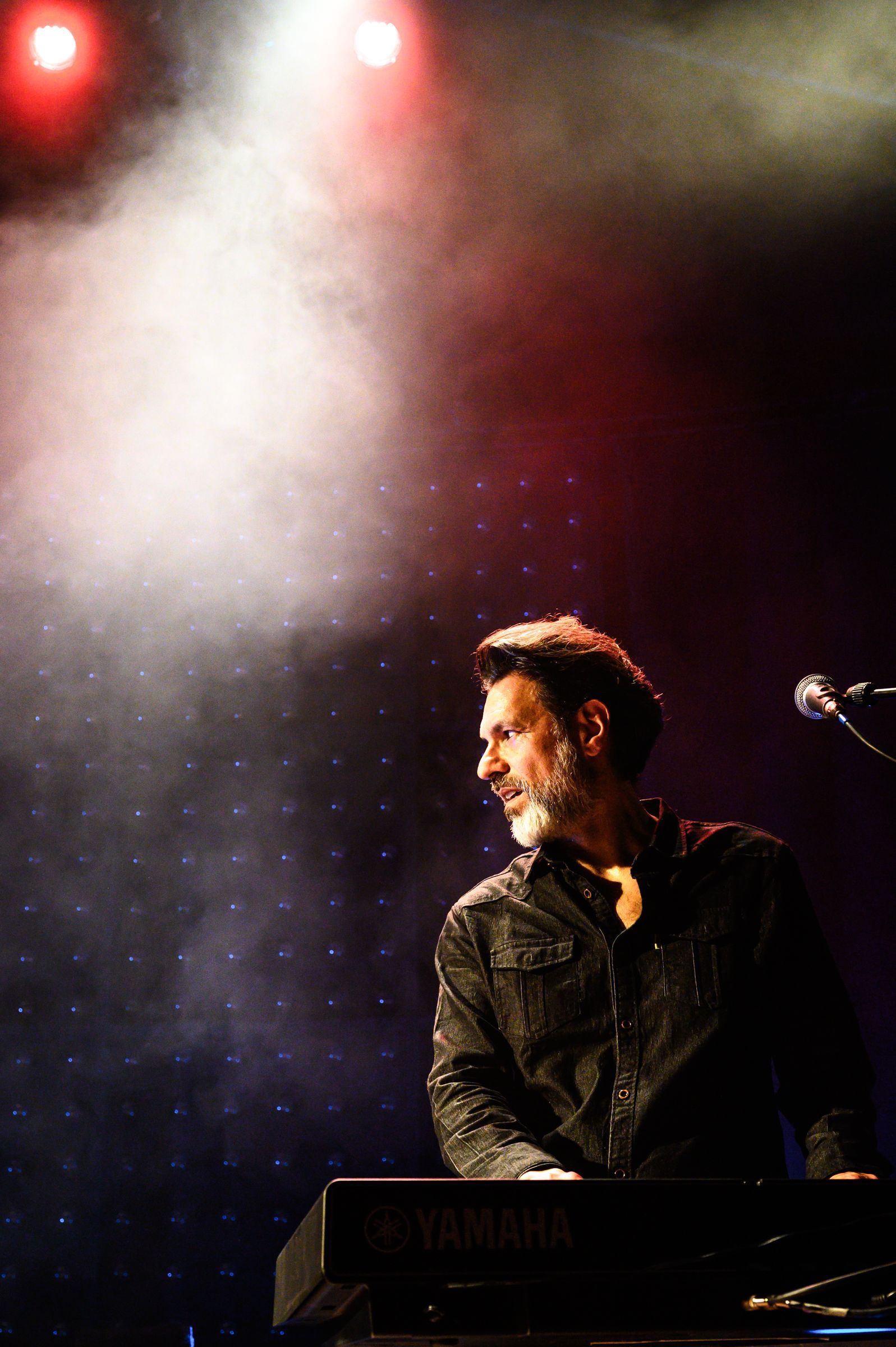 Der Keyboarder der „Jeremy Days“, Louis Oberländer, live im Mojo, Foto: WINTERPOL Der Keyboarder der „Jeremy Days“, Louis Oberländer, live im Mojo, Foto: WINTERPOL