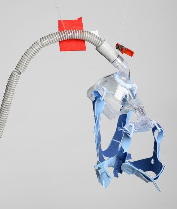 Atemmaske, fotografiert von Kay Winter, WINTERPOL