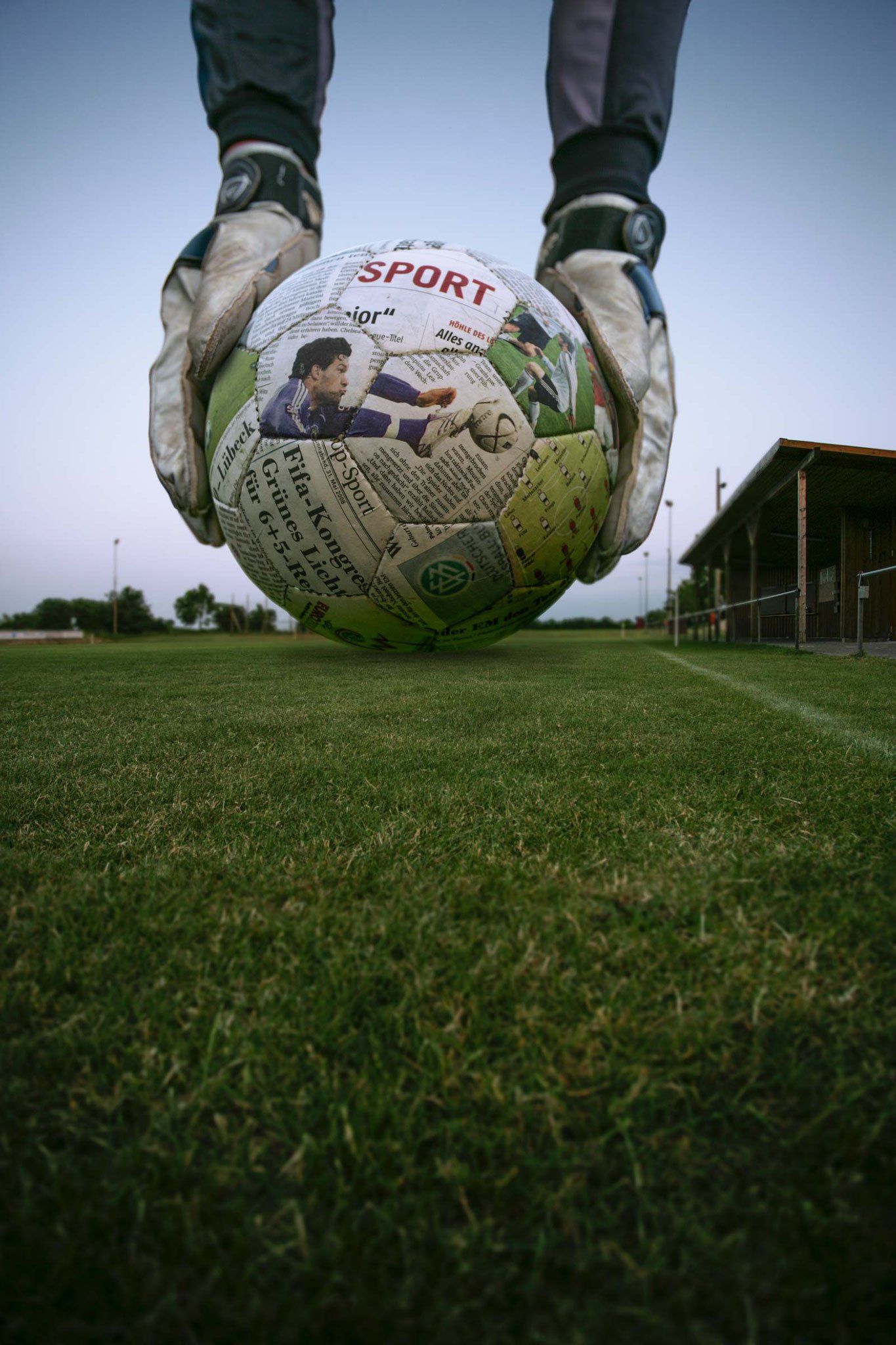 Ein Composing von Kay Winter / WINTERPOL. Fotograf: Götz Schwan
