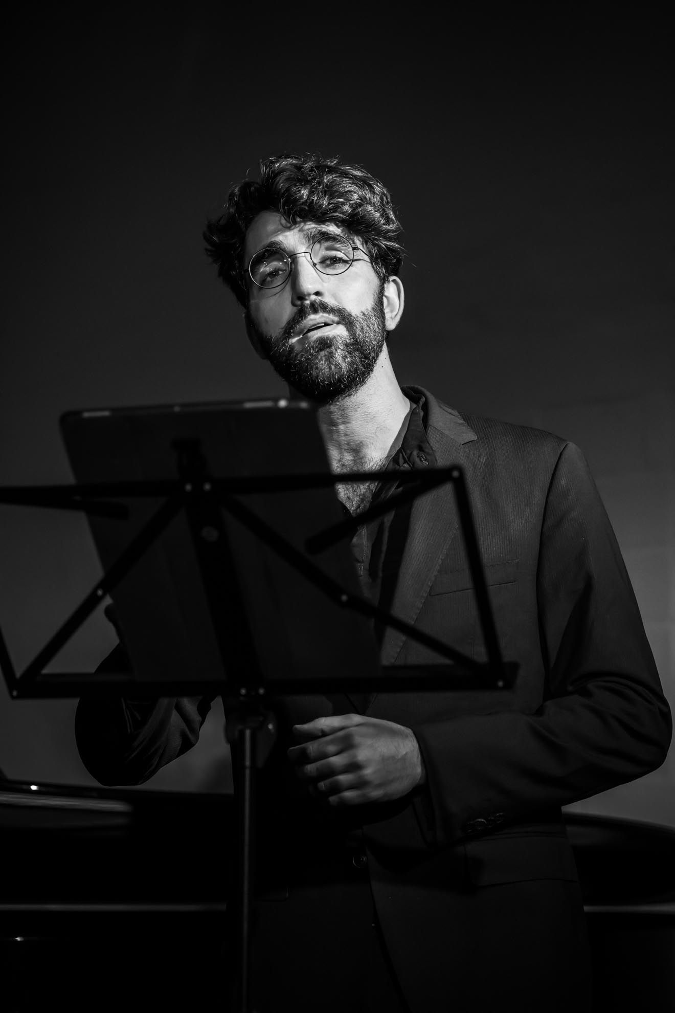 Alberto Palacios im Tonali-Saal. Foto: Kay Winter Alberto Palacios im Tonali-Saal. Foto: Kay Winter