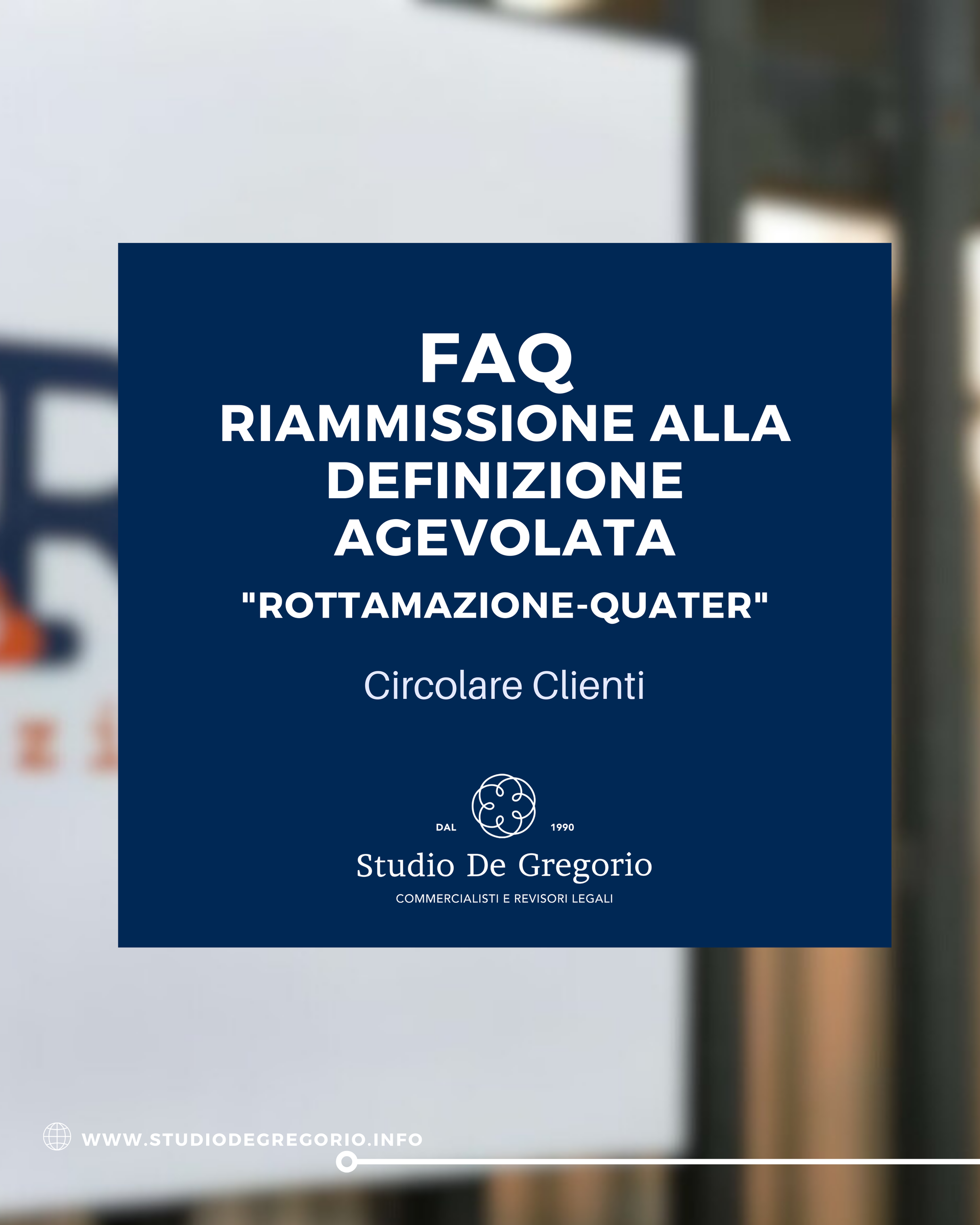 rottamazione quater riammissione definizione agevolata FAQ domande risposta pinerolo commercialista