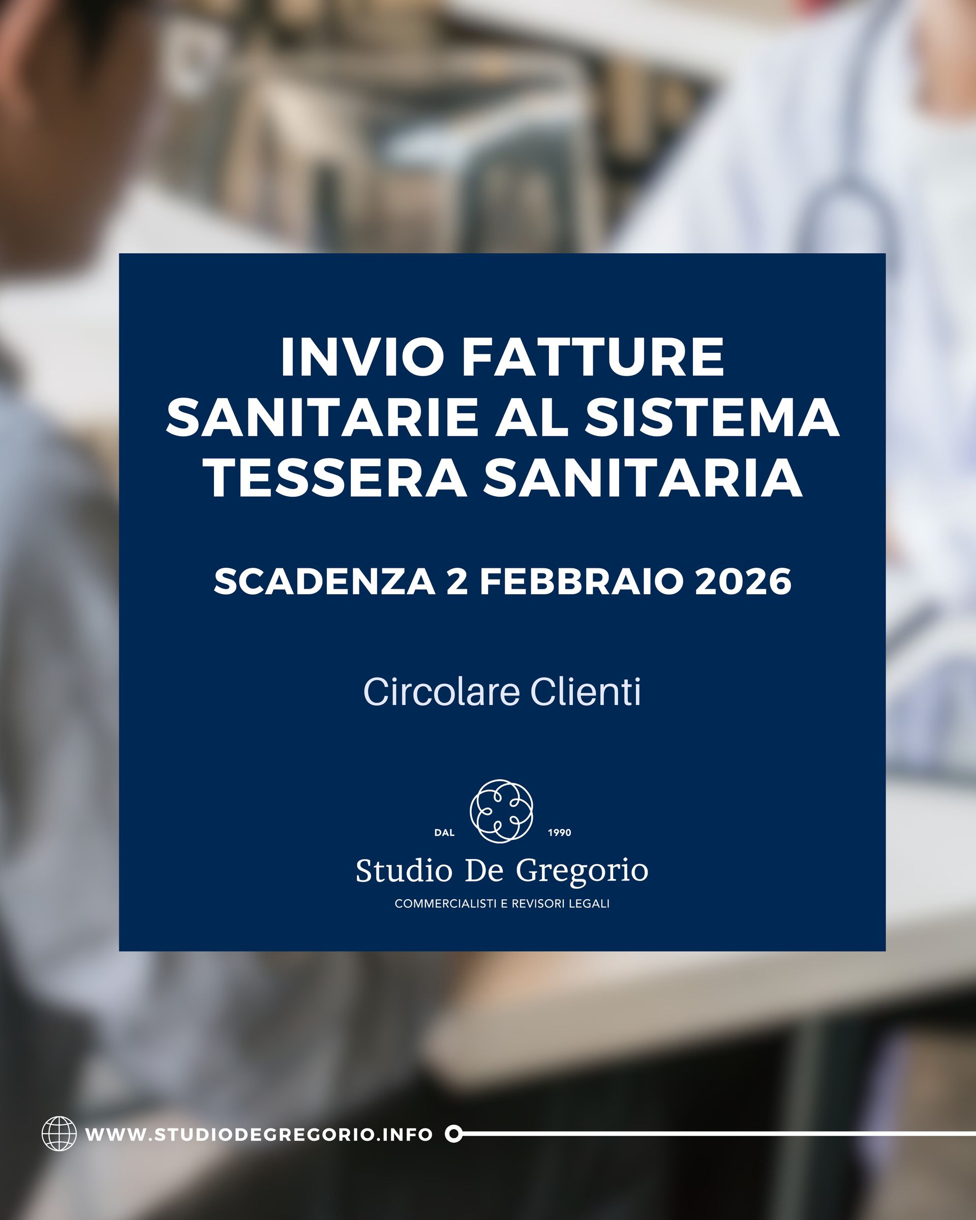fatture sanitarie veterinarie sistema tessera sanitaria febbraio Sistema TS Sdi commercialista Roma