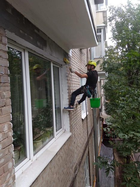 RIPARAZIONE BALCONI EDILIZIA FUNE