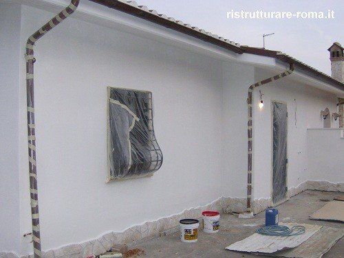 Tinteggiatura a pittura silossanica Roma Tinteggiatura a pittura silossanica Roma