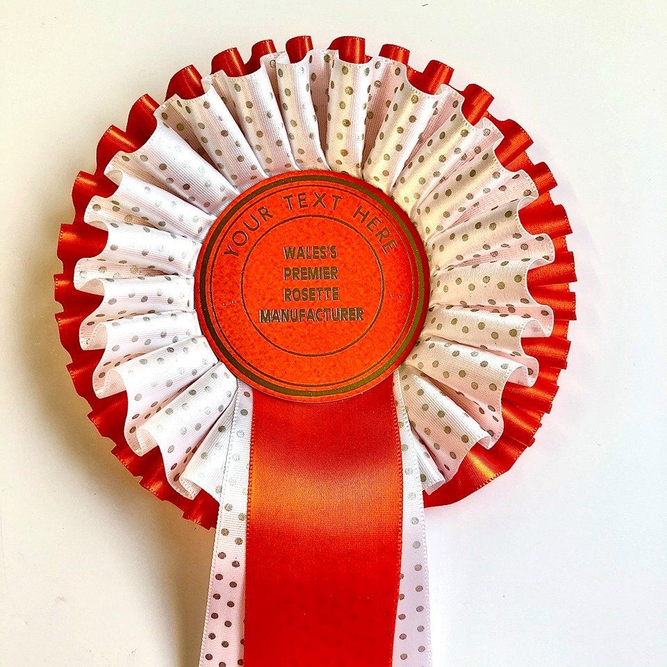 rosette, horse ribbon, winning rosette, award