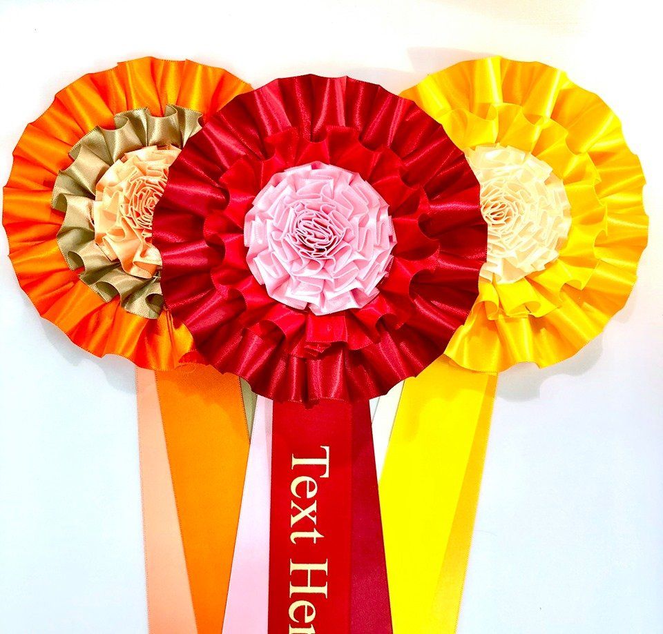 rosette, award, horse ribbon, winning rosette